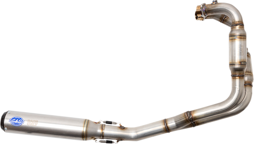 S&S CYCLE - 550-1031 - Qualifier 2:1 Exhaust System - Stainless Steel - Race Only