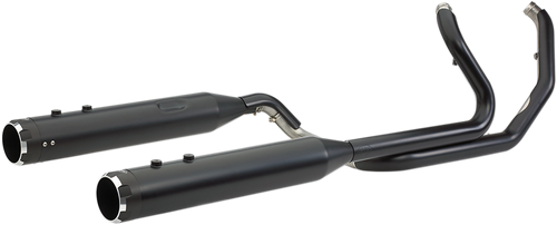 S&S CYCLE - 550-0700C - El Dorado Dual Exhaust System - Black - Black Thruster
