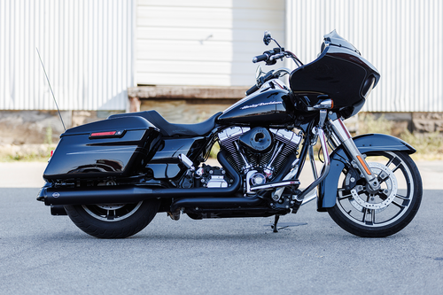 S&S CYCLE - 550-1078 - 4-1/2” GNX Slip-On Mufflers - Guardian Black