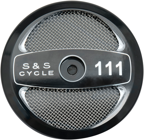 S&S CYCLE - 170-0319 - Stealth Air Cleaner Cover - Black - 111”