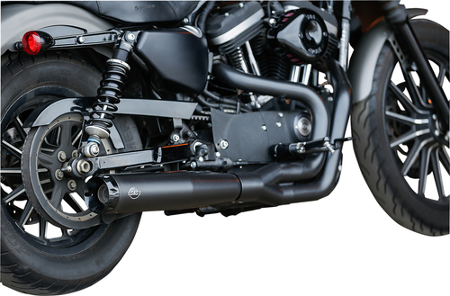 S&S CYCLE - 550-0951 - 2:1 Black Exhaust for '07-'13 XL