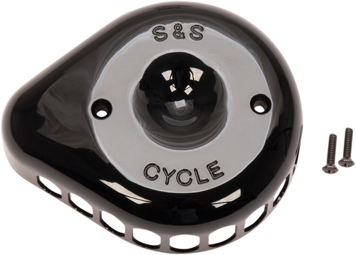S&S CYCLE - 170-0366 - Air Cleaner Cover - Mini Teardrop - Black