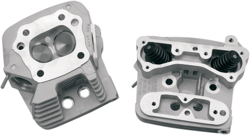 S&S CYCLE - 106-3466 - Performance Replacement Head - Low Compression (82 cc) - Natural - Evolution Big Twin