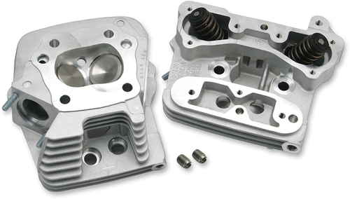 S&S CYCLE - 106-6059 - Performance Replacement Head - High Compression (76 cc) - Natural - Evolution Big Twin