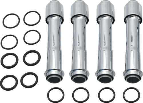 S&S CYCLE - 106-1340 - Pushrod Cover Kit - Chrome - Twin Cam | M8