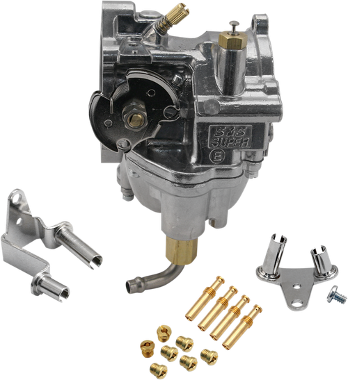 S&S CYCLE - 11-0420 - Super E Carburetor - Standard Bore - Natural