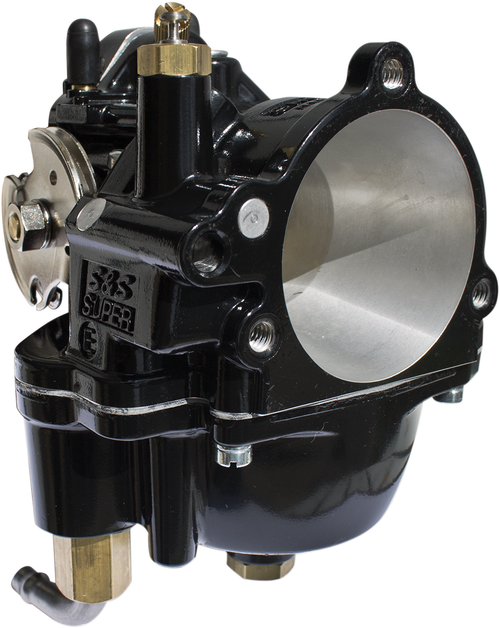S&S CYCLE - 110-0133 - Super E Carburetor - Standard Bore - Black