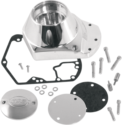 S&S CYCLE - 31-0335 - Cam Cover - Polished Billet - Big Twin