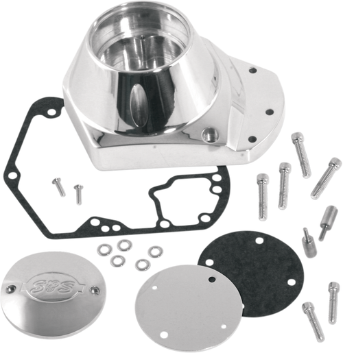 S&S CYCLE - 31-0335 - Cam Cover - Polished Billet - Big Twin