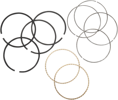 S&S CYCLE - 94-1301X - Replacement Piston Rings - 4.000” - +0.010”