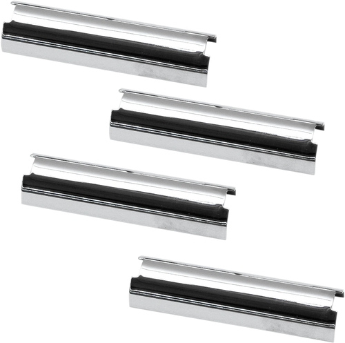 S&S CYCLE - 93-4115 - Pushrod Cover Keeper Set - Chrome - 2.800” - Big Twin