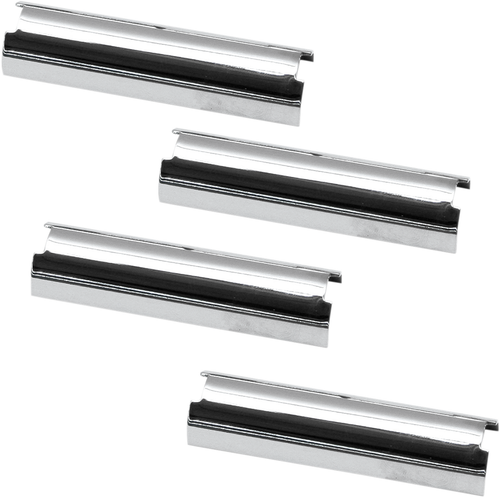 S&S CYCLE - 93-4115 - Pushrod Cover Keeper Set - Chrome - 2.800” - Big Twin
