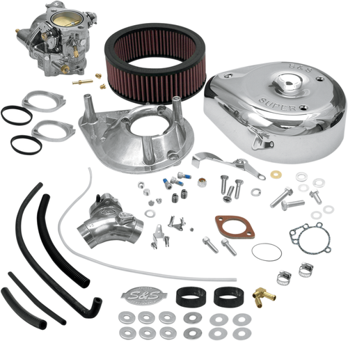 S&S CYCLE - 11-0407 - Super E Carburetor Kit with Manifold - Big Twin