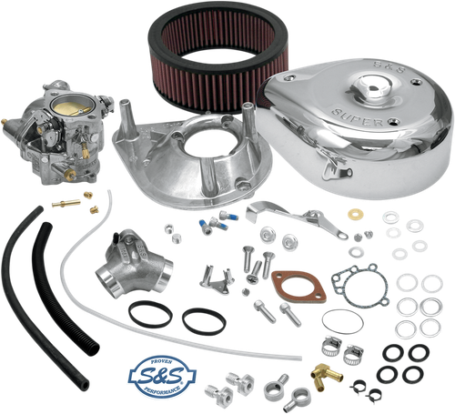S&S CYCLE - 11-0409 - Super E Carburetor with Manifold Kit - Sportster