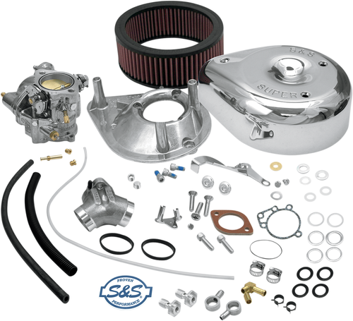 S&S CYCLE - 11-0409 - Super E Carburetor with Manifold Kit - Sportster