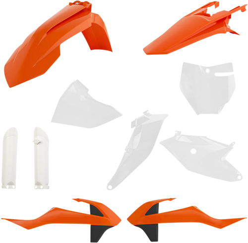 ACERBIS - 2686027118 - Full Replacement Body Kit - OEM Orange/White/Black
