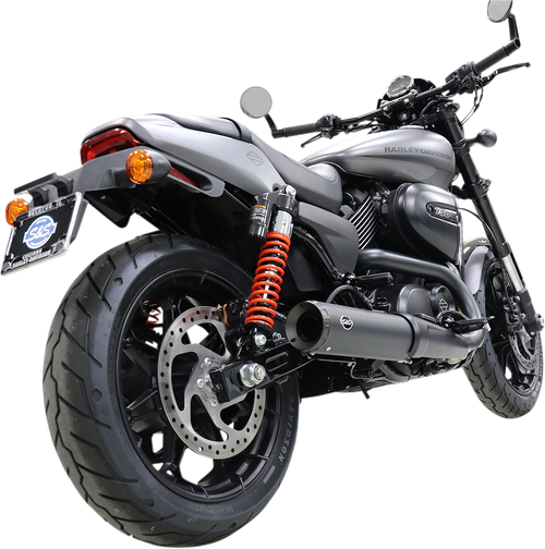 S&S CYCLE - 550-0703 - Grand National Muffler - Ceramic Black