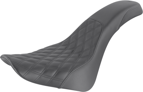 SADDLEMEN - 818-33-149 - Profiler Seat - Front Lattice/Rear Smooth - Black - FL '18-'24