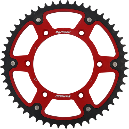 SUPERSPROX - RST-210-52-RED - Stealth Rear Sprocket - 52 Tooth - Red - Honda