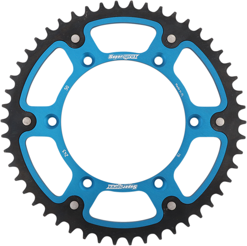 SUPERSPROX - RST-245-50-BLU - Stealth Rear Sprocket - 50 Tooth - Blue - Yamaha