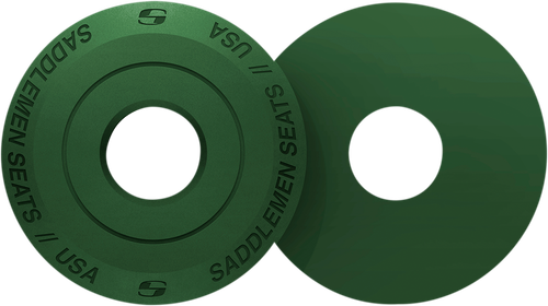 SADDLEMEN - 14707DG - Fender Seat Washer - Dark Green