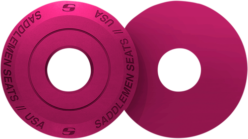 SADDLEMEN - 14707PK - Fender Seat Washer - Pink