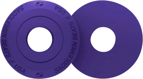 SADDLEMEN - 14707PE - Fender Seat Washer - Purple