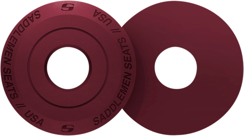 SADDLEMEN - 14707BY - Fender Seat Washer - Burgundy