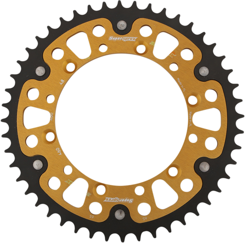 SUPERSPROX - RST-460-48-GLD - Stealth Rear Sprocket - 48 Tooth - Gold - Kawasaki/Suzuki