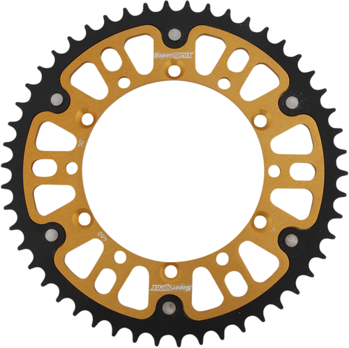 SUPERSPROX - RST-460-50-GLD - Stealth Rear Sprocket - 50 Tooth - Gold - Kawasaki/Suzuki
