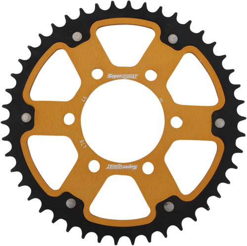 SUPERSPROX - RST-478-46-GLD - Stealth Rear Sprocket - 46 Tooth - Gold - Kawasaki