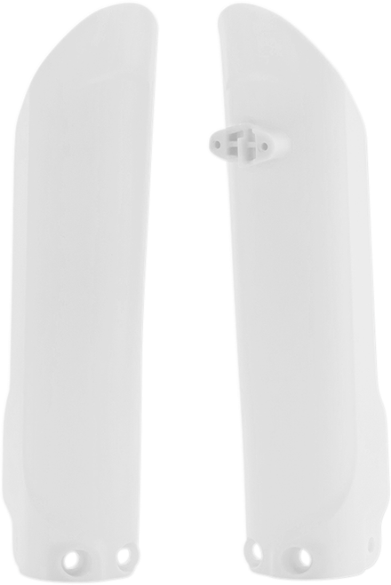 ACERBIS - 2686000002 - Lower Fork Covers for Inverted Forks - White