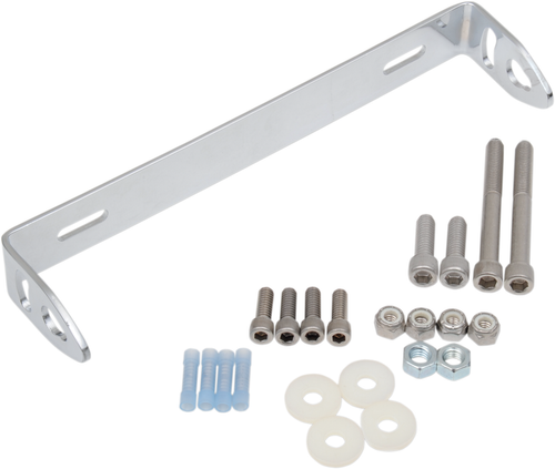 SADDLEMEN - 2020-0423 - Turn Signal Relocation Kit - Chrome - Universal
