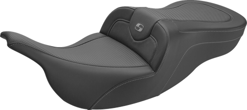 SADDLEMEN - 897-07-185 - Roadsofa Seat - Carbon Fiber - without Backrest - '97-'07 FL