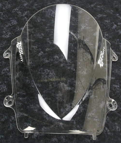 ZERO GRAVITY - 16-408-01 - Double Bubble Windscreen - Clear - 600RR