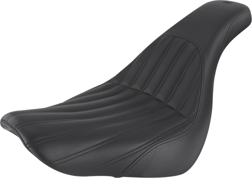 SADDLEMEN - 818-29-047K - Knuckle Profiler Seat - Black - FL/FX '18-'24