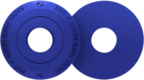 SADDLEMEN - 14707BE - Fender Seat Washer - Blue