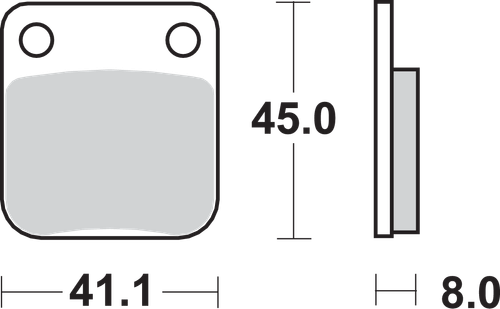 SBS - 536HF - HF Brake Pads