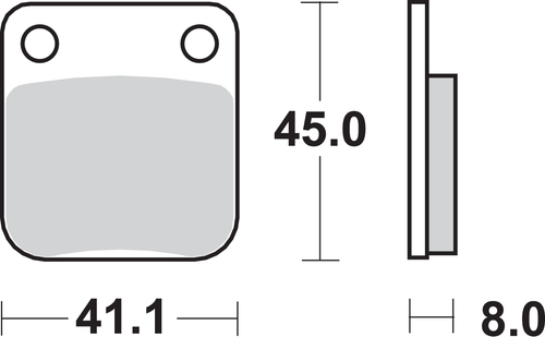 SBS - 536HF - HF Brake Pads