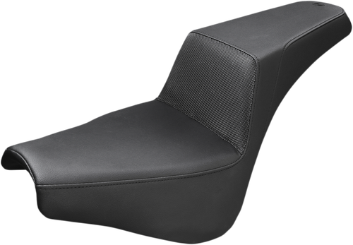SADDLEMEN - 818-30-174 - Step-Up Seat - Gripper - Black - FX '18-'24