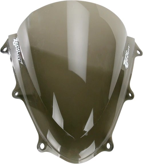ZERO GRAVITY - 16-114-02 - Double Bubble Windscreen - Smoke - GSXR 6/7