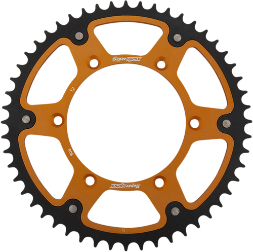 SUPERSPROX - RST-808-52-GLD - Stealth Rear Sprocket - 52 Tooth - Gold - Kawasaki/Suzuki