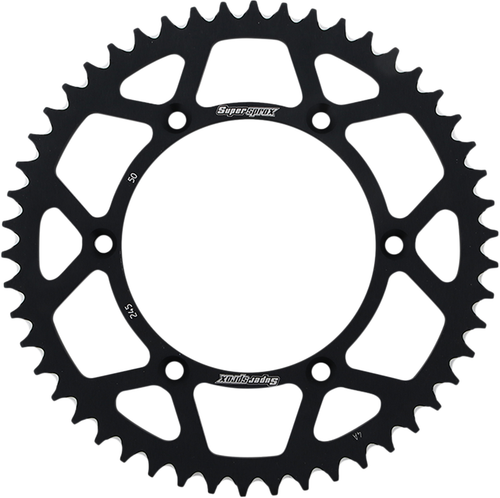 SUPERSPROX - RAL-245-50-BLK - Rear Sprocket - Black - Yamaha - 50 Tooth