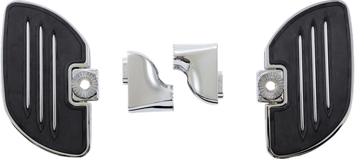 SHOW CHROME - 41-185 - Passenger Floorboards - Black - Spyder RT