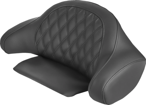 SADDLEMEN - 90-11884LS - Tour Pak Cover - Lattice Stitched