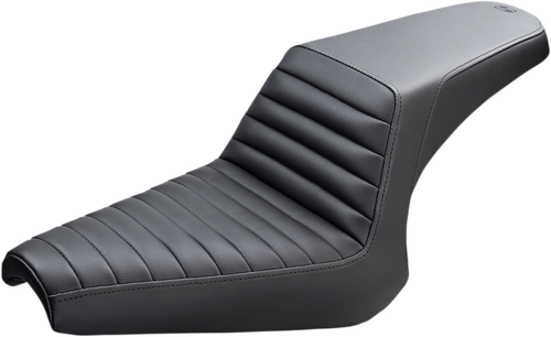SADDLEMEN - Y13-16-171 - Step-Up Seat - Front Tuck-n-Roll - Black