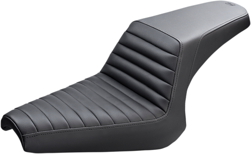 SADDLEMEN - Y13-16-171 - Step-Up Seat - Front Tuck-n-Roll - Black