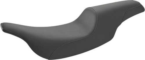 SADDLEMEN - 897-07-047 - Seat - Profiler - Black - Smooth - FLH/FLT '97-'07