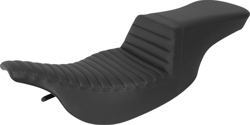 SADDLEMEN - 897-07-191 - Tour Step-Up Seat -Tuck-n-Roll - Black - FL '97-'07