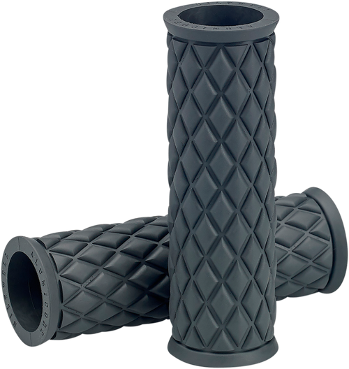 BILTWELL - 6706-0501 - Alumicore Grips - Replacement - Gray